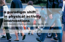 A Paradigm Shift for Physical Activity