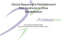 Patello femoral pain syndrome