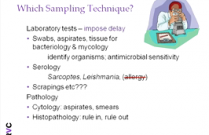Diagnostic methods in dermatology
