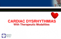 Cardiac Dysrythmia with Therapeutic Modalities