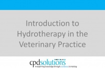 Introduction to Hydrotherapy in the Veterinary Practice