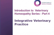 Integrative Veterinary Practice (Introduction to Veterinary Homeopathy Series Part 4)