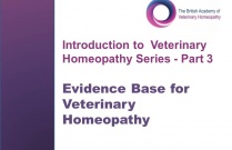 Evidence Base for Veterinary Homeopathy (Introduction to Veterinary Homeopathy Series Part 3)