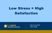 Low Stress = High Satisfaction
