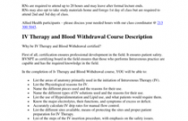 IV Therapy for RadTechs