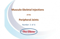 Injections around the Elbow