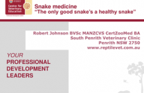 Snake Medicine - The Only Good Snake is a Healthy One